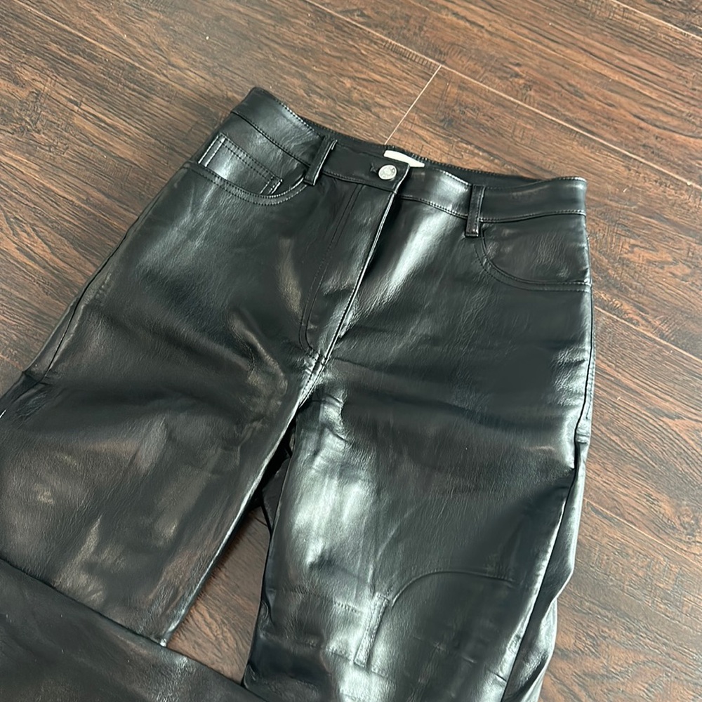 Aritzia vegan leather pants - Picture 1 of 2